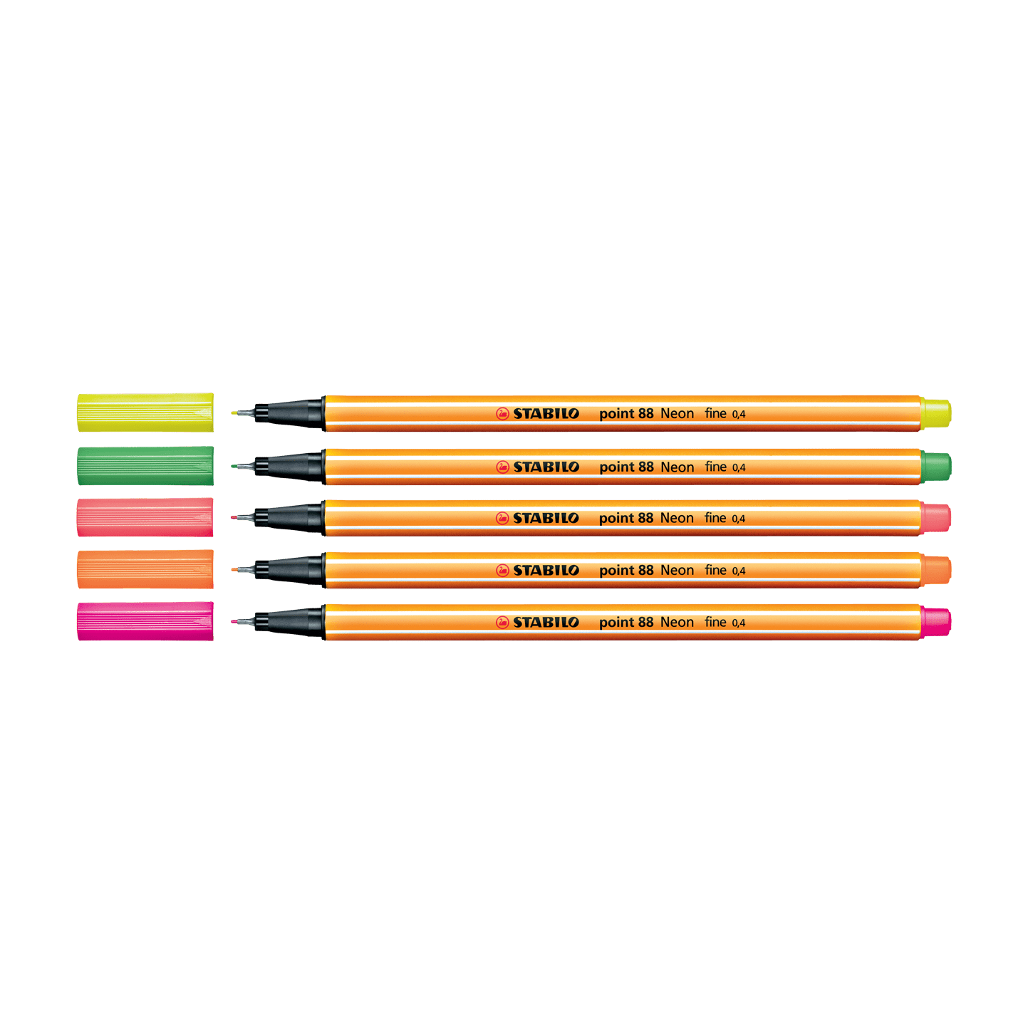 Étui 6 stylos feutres Stabilo Point 88 NEON Quo Vadis Canada