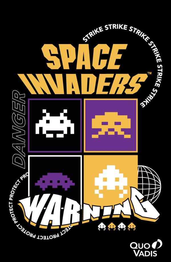 agenda space invaders noir