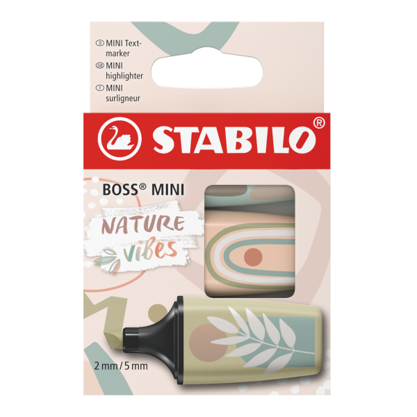 STABILO® BOSS® MINI Nature vibes x3