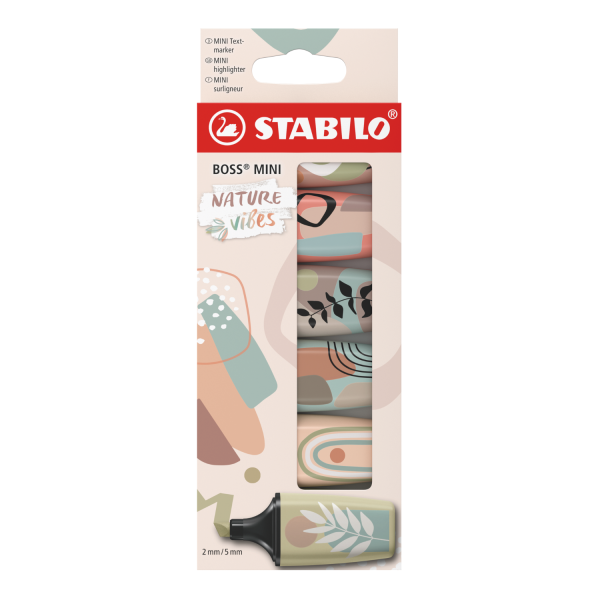 STABILO® BOSS® MINI Nature vibes x6